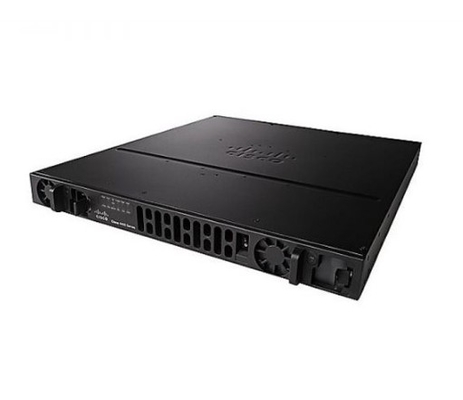 ISR4431-AX/K9 500Mbps-1Gbps systeemdoorvoer 4 WAN/LAN-poorten 4 SFP-poorten Multi-Core CPU Dual-power Security