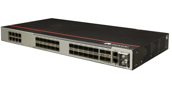 S5731-S32ST4X-D 8 10/100 / 1000Base-T Ethernet-poort 24 Gigabit SFP 4 10G SFP + DC stroomvoorziening Frontonderhoud