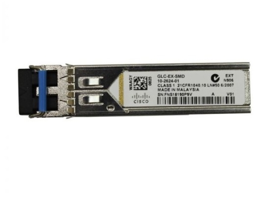 GLC-EX-SMD Compatibele 1000BASE-EX SFP 1310nm 40km Industriële DOM Duplex LC SMF Zendontvangermodule