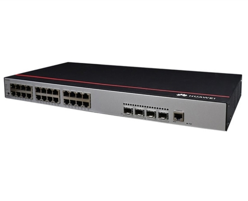 S5735-L24P4X-A1 CloudEngine S5735-L24T4X-A1 (24*10/100/1000BASE-T-poorten PoE+ 4*10GE SFP+-poorten wisselstroom)