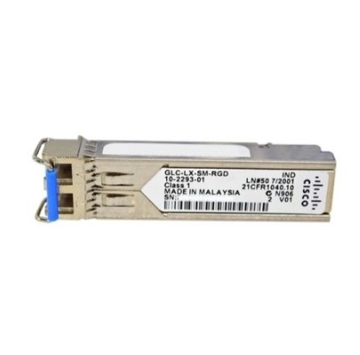 GLC-LX-SM-RGD Compatible TAA Compliant 1000Base-LX SFP Transceiver (SMF 1310nm 10km DOM Rugged LC)