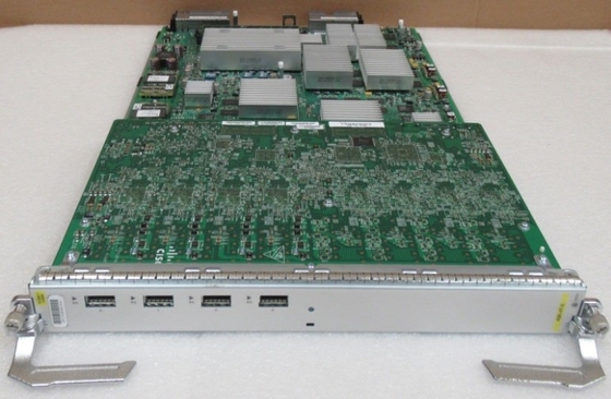 A9K-4T-E Cisco ASR 9000 Series High Queue Line Card 4-Port 10GE Extended Line Card vereist XFP's