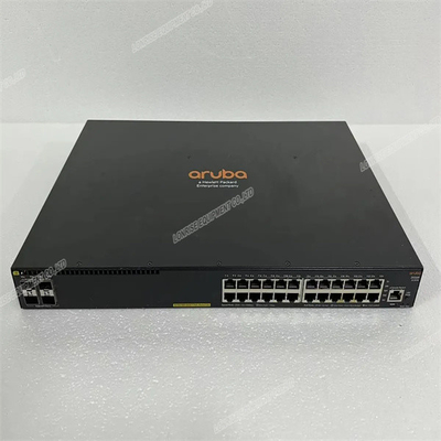 JL261A Industrial Ethernet Switch 1000mbps Metalen Half-Duplex Poe Switch Lacp Functie Nieuwe conditie