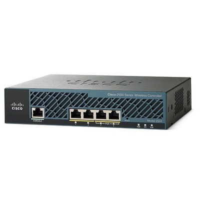 AIR-CT2504-25-K9 Draadloze controller van de Cisco 2500-serie Draadloze controller van de 2500-serie voor maximaal 25 Cisco-toegangspunten