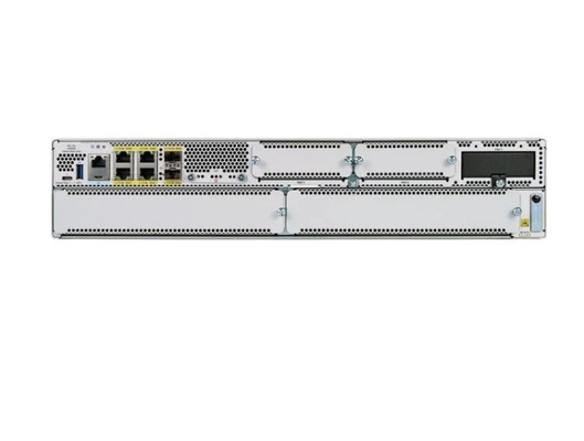 C8200L-1N-4T - Cisco Catalyst 8200 Series Edge Platforms & uCPE C8200L 1RU met 1 NIM-slot en 4 x 1 Gigabit Ethernet WAN-poorten