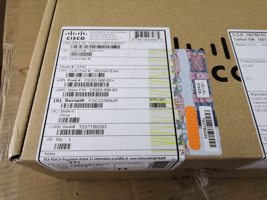 Cisco C9300-NM-8X 8-poort 10G SFP+ netwerkmodule voor Catalyst 9300