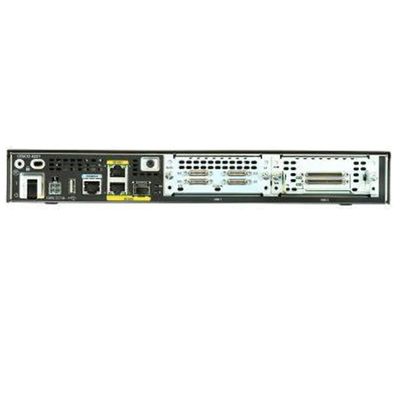 ISR4221-SEC/K9 ISR 4321 met 2 ingebouwde GE, 2 NIM-sleuven, 1 ISC-sleuf, 4 GB Flash-geheugen standaard, 4 GB DRAM-geheugen standaard