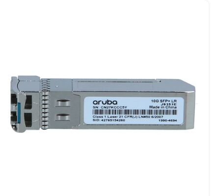 J9151E, Aruba 10G SFP+ transceiver, 10G SFP+ LC/10 km SMF/enkele modus