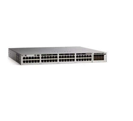 C9300-48P-E, Cisco Catalyst 9300 Switch, 48x1G PoE+/Modulaire uplinks/Netwerk Essentials