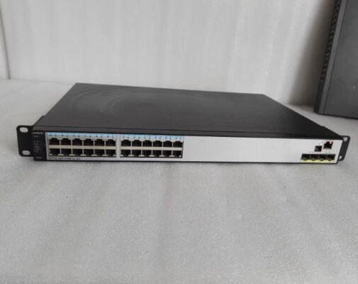 S5700-28P-LI-24S-BAT, Huawei S5700 Switch, 28xGig SFP/4x10/100/1000 of SFP/1 batterijsleuf