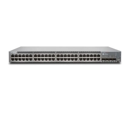 Juniper EX2300-48P 48-poort PoE+ Gigabit Switch, 4×10G SFP+ Uplink, 176Gbps, 130Mpps, 1RU Managed