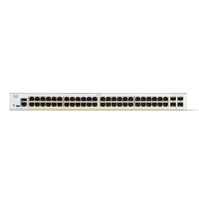 Cisco C1300-48P-4G beheerde PoE-switch | 48-poorts Gigabit Layer 3-netwerkswitch met 4 SFP-uplinks