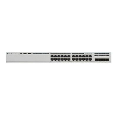 C9200L-24P-4G-E, Cisco Catalyst 9200L-switch, 24xPoE+ poorten/4x1G uplink/netwerkbenodigdheden