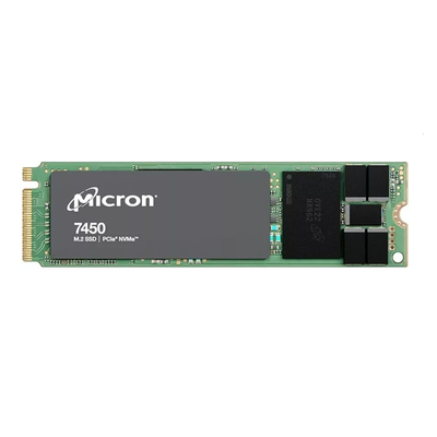 Micron MTFDKBA800TFS-1BC1ZABYY 800GB NVMe PCIe Gen4 M.2 SSD | 7450 MAX Enterprise Datacenter Solid State-schijf