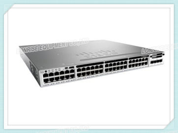 Ethernet Network Switch WS-C3850-48P-L Cisco Catalyst 3850 48 Port PoE LAN Base is de volgende generatie stapelbare enterprise level switch en geïntegreerd met 48 Ethernet POE + ports met upgradeable L