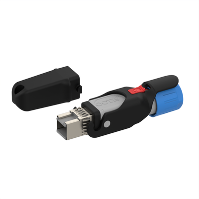 OCTIS PLUG KIT SFP/SFP+ met rubberen wartelset OCTI117500 | Robuuste glasvezelconnectorset