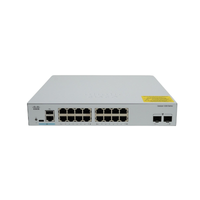 Cisco C1200-16T-2G 16-poorts Gigabit beheerde switch, 2x 1G SFP