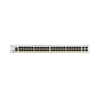 Cisco C1200-48P-4X 48-poorts Gigabit PoE+ switch, 4x 10G SFP+ uplinks