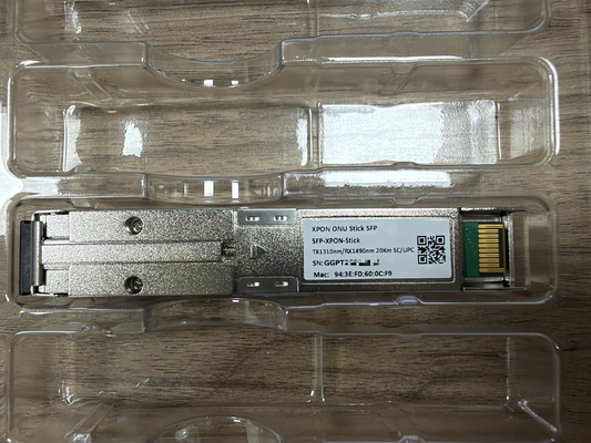 SFP-XPON-Stick 20 km TX1310nm/RX1490nm SC XPON ONU-module
