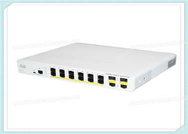 Cisco-de Havenpoe 2 x 1G koper of 2 x 1G SFP van ws-c2960c-12pc-l 12 van de Katalysatorschakelaar
