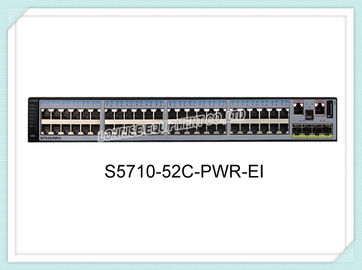 Huawei Switch S5710-52C-PWR-EI 48x10/100/1000 PoE+ Ports.4x10 Gig SFP+. met 2 Interface Slots, geen stroomtoevoer S5710-52C-PWR-EI