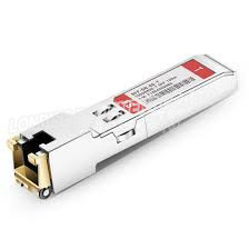 GLC - TE 1000BASE - T SFP Transceiver Module ondersteunt tot 100m linklengtes over een koperen verbinding via een RJ-45 connector